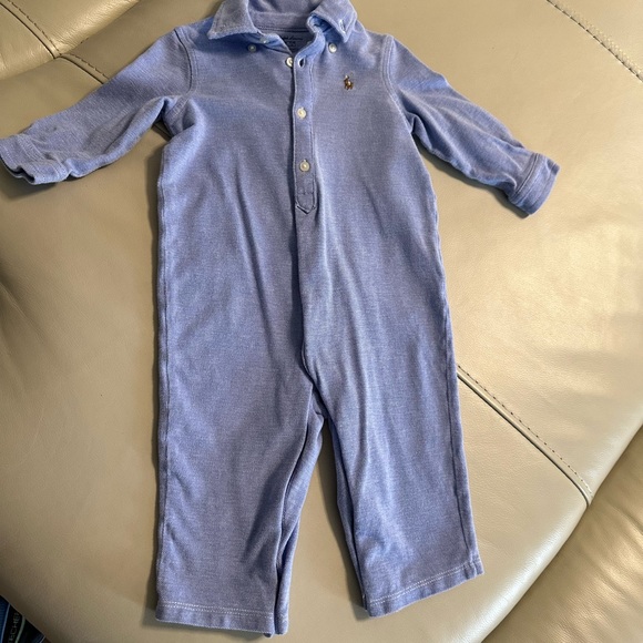 Big Pony Cotton Mesh Polo Coverall - Picture 3 of 8